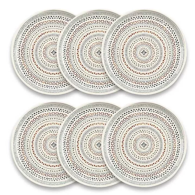 color Melamine Malena Dinner Plates, Set of 6>Kirklands Home Store