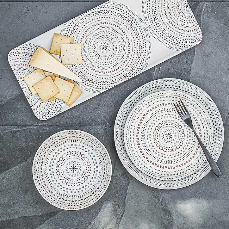 color Melamine Malena Dinner Plates, Set of 6>Kirklands Home Store
