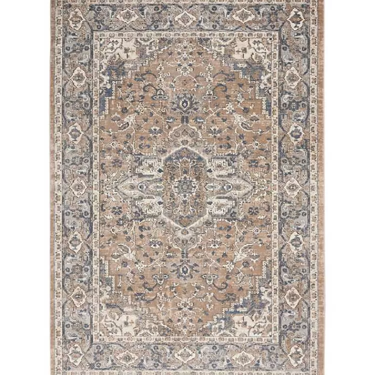 Multicolor Nadia Medallion Area Rug, 5x7>Kirklands Home Clearance