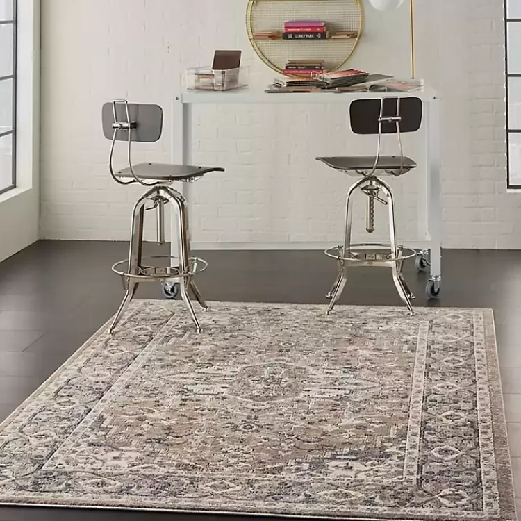 Multicolor Nadia Medallion Area Rug, 5x7>Kirklands Home Clearance