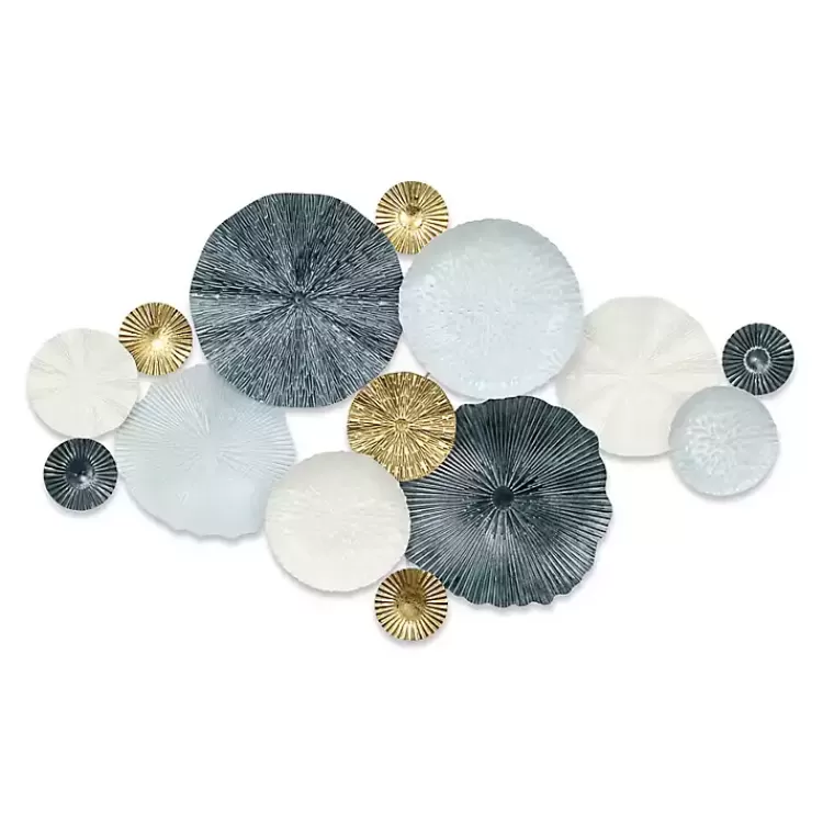 Multicolor Round Panel Sasha Wall Plaque>Kirklands Home Outlet
