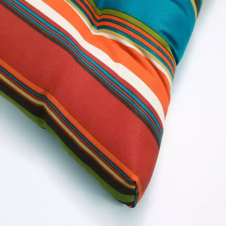 multicolor_striped_outdoor_loveseat_cushion_3.webp Multicolor Striped Outdoor Loveseat Cushion>Kirklands Home Online