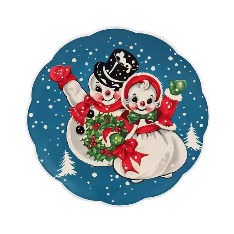 color Vintage Christmas Plates, Set of 4>Kirklands Home Best