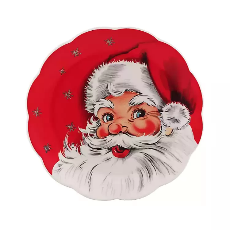 color Vintage Christmas Plates, Set of 4>Kirklands Home Best