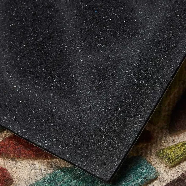 color Woodblock Garden Doormat>Kirklands Home Clearance