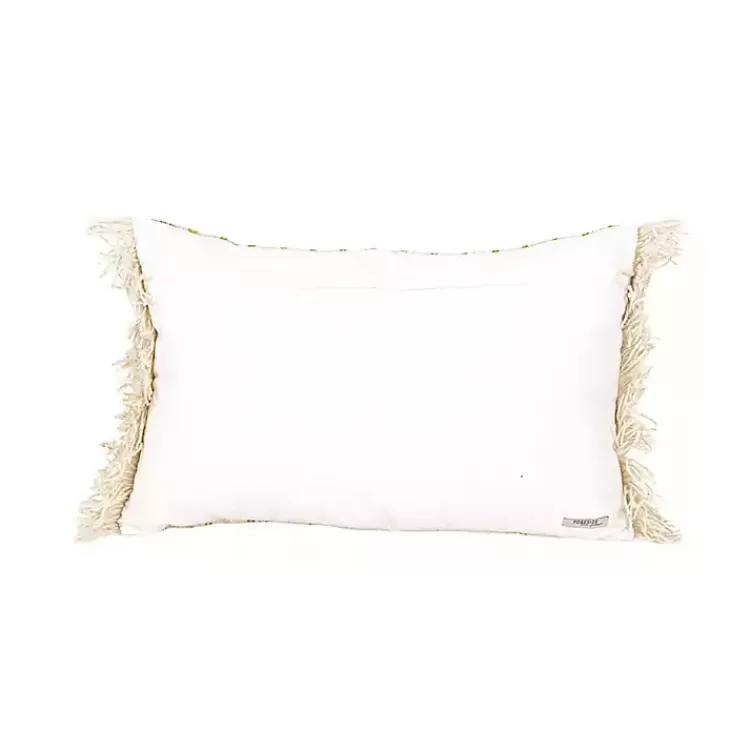 mustard_geometric_floral_indooroutdoor_pillow_3.webp Mustard Geometric Floral Indoor/Outdoor Pillow>Kirklands Home New