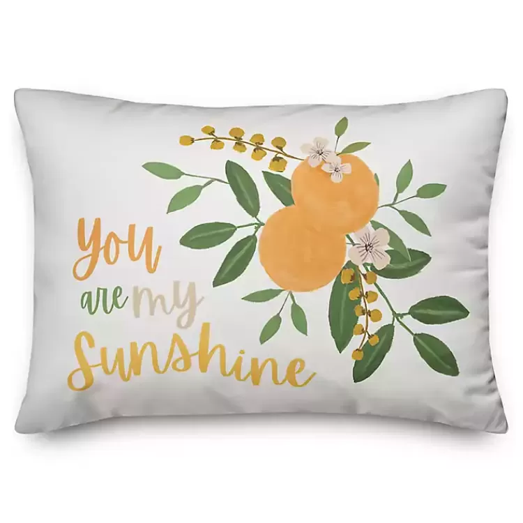 My Sunshine Fruit Outdoor Lumbar Pillow>Kirklands Home Discount