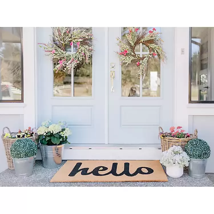 natural_and_black_coir_hello_doormat_x_in_2-1.webp Natural and Black Coir Hello Doormat, 29x17 in.>Kirklands Home Online