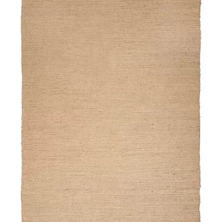 Natural Bleach Jute Reversible Area Rug, 8x10>Kirklands Home Hot