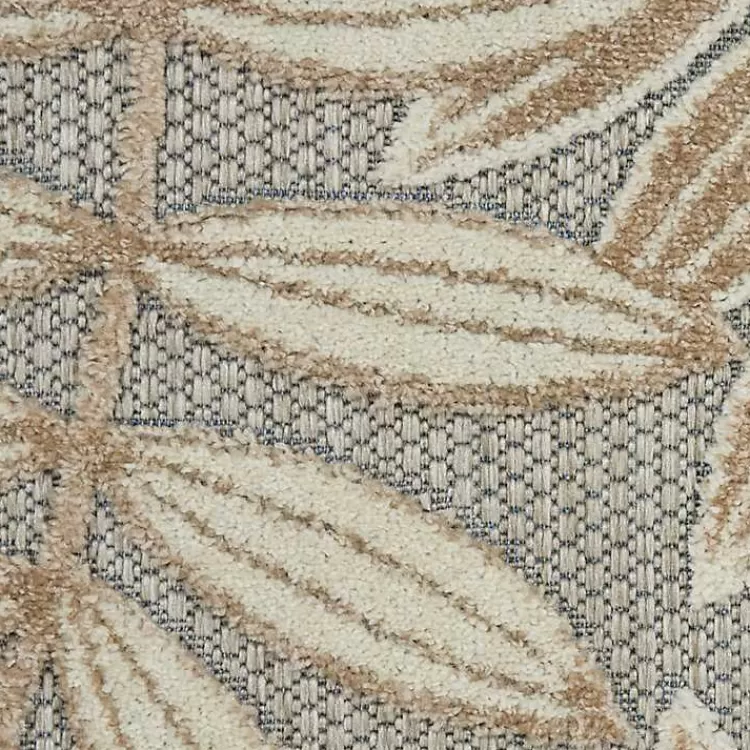 Natural Botanical Outdoor Area Rug, 6x9>Kirklands Home Online
