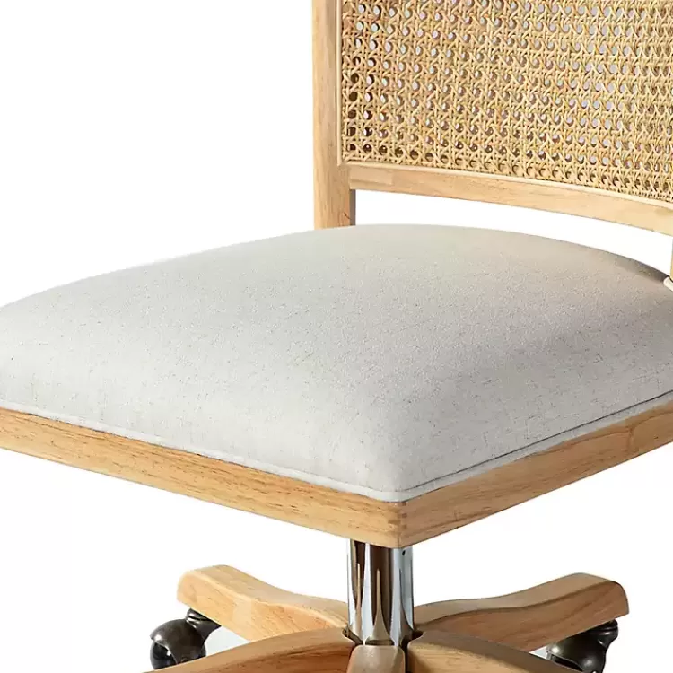natural_cane_back_linen_office_chair_4.webp Natural Cane Back Linen Office Chair>Kirklands Home Store