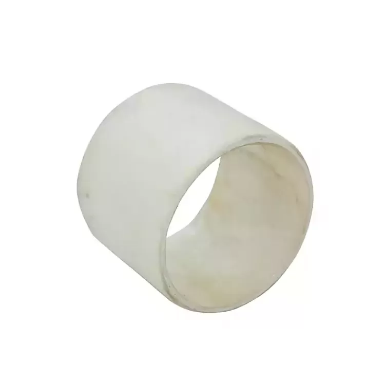 Natural Cream Marble 4-pc. Napkin Ring Set>Kirklands Home Online