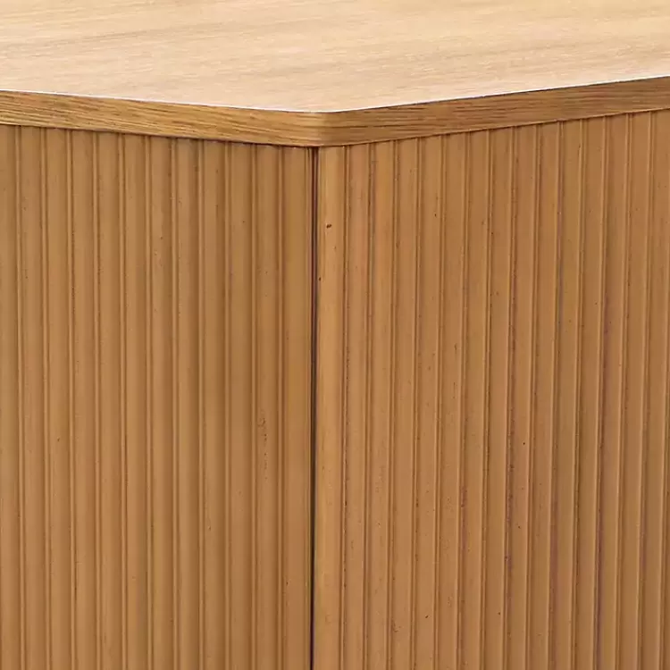 natural_fluted_hexagon_coffee_table_3.webp Natural Fluted Hexagon Coffee Table>Kirklands Home New