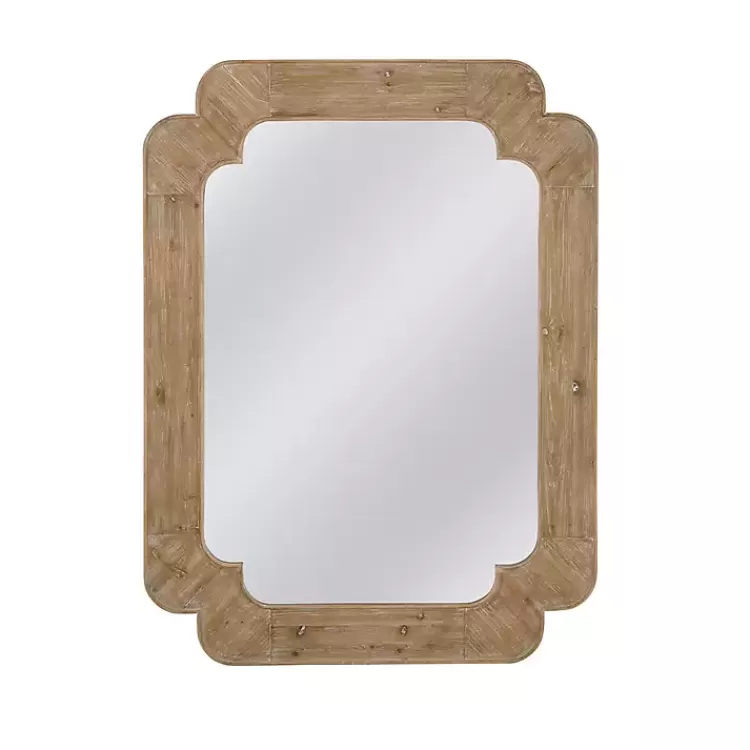 Natural Honey Wood Phillip Wall Mirror>Kirklands Home Cheap