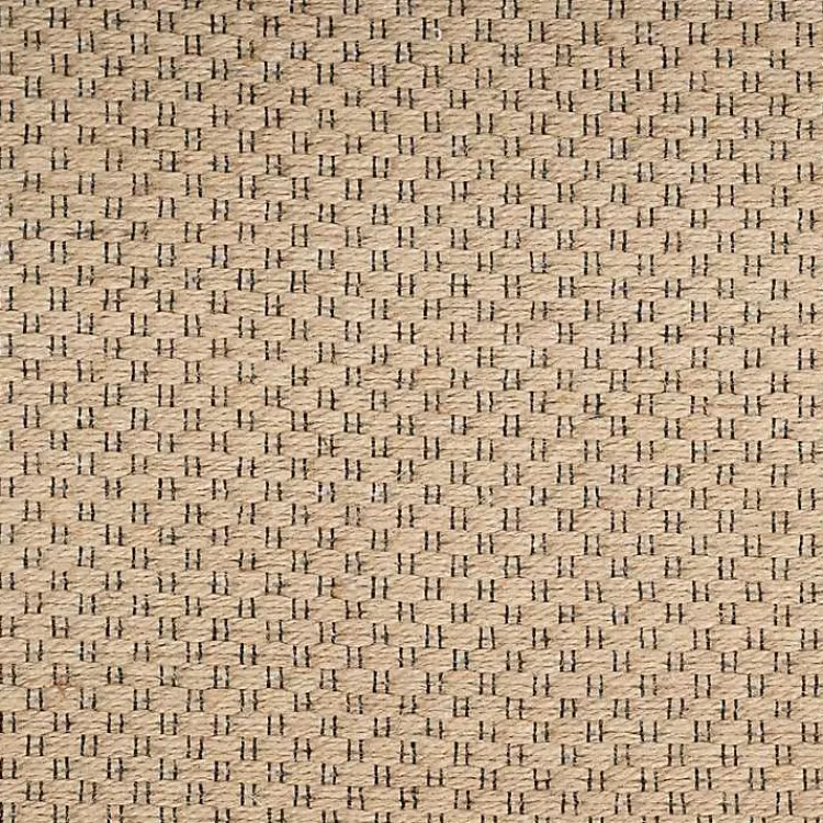 Natural Jute Solid Woven Area Rug, 7x9>Kirklands Home Sale