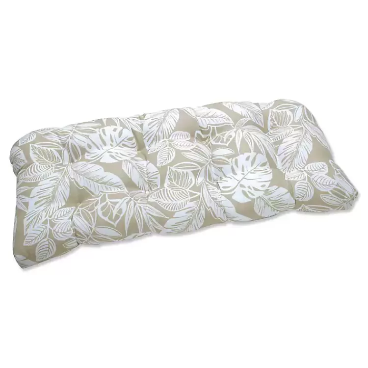 Natural Leaves Loveseat Outdoor Cushion>Kirklands Home Discount