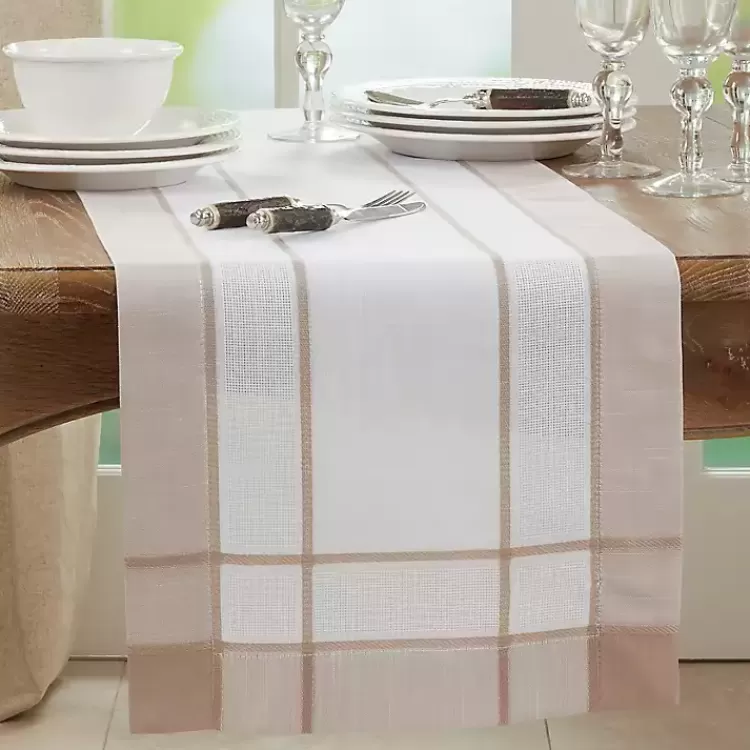 natural_long_banded_border_table_runner__in_3.webp Natural Long Banded Border Table Runner, 108 in.>Kirklands Home Hot