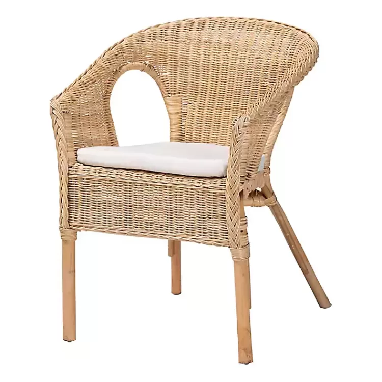 Natural Rat Abbey Dining Chair>Kirklands Home Store