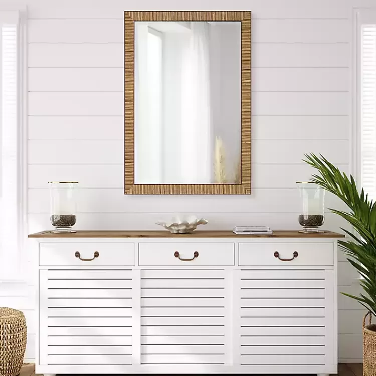 natural_rattan_beveled_wall_mirror_6.webp Natural Rattan Beveled Wall Mirror>Kirklands Home Fashion