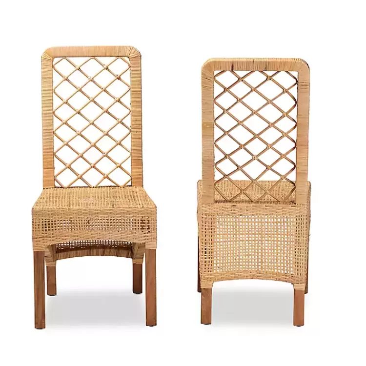 natural_rattan_woven_back_dining_chairs_set_of__2.webp Natural Rat Woven Back Dining Chairs, Set of 2>Kirklands Home Cheap