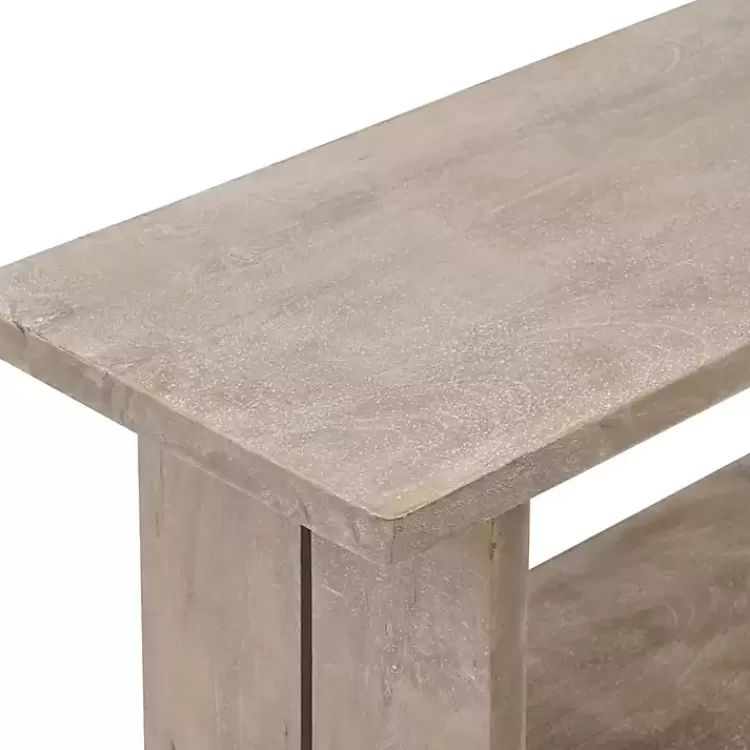 natural_rustic_whitewashed_mango_wood_bench_3.webp Natural Rustic Whitewashed Mango Wood Bench>Kirklands Home New