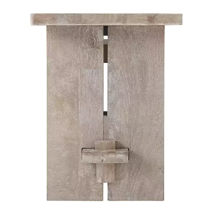 natural_rustic_whitewashed_mango_wood_bench_4.webp Natural Rustic Whitewashed Mango Wood Bench>Kirklands Home New