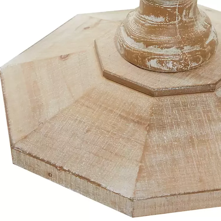 natural_rustic_wood_octagon_accent_table_2.webp Natural Rustic Wood Octagon Accent Table>Kirklands Home Sale