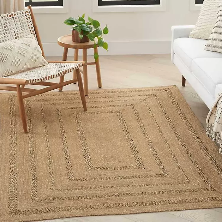 Natural Seagrass Indoor/Outdoor Area Rug, 4x6>Kirklands Home Online