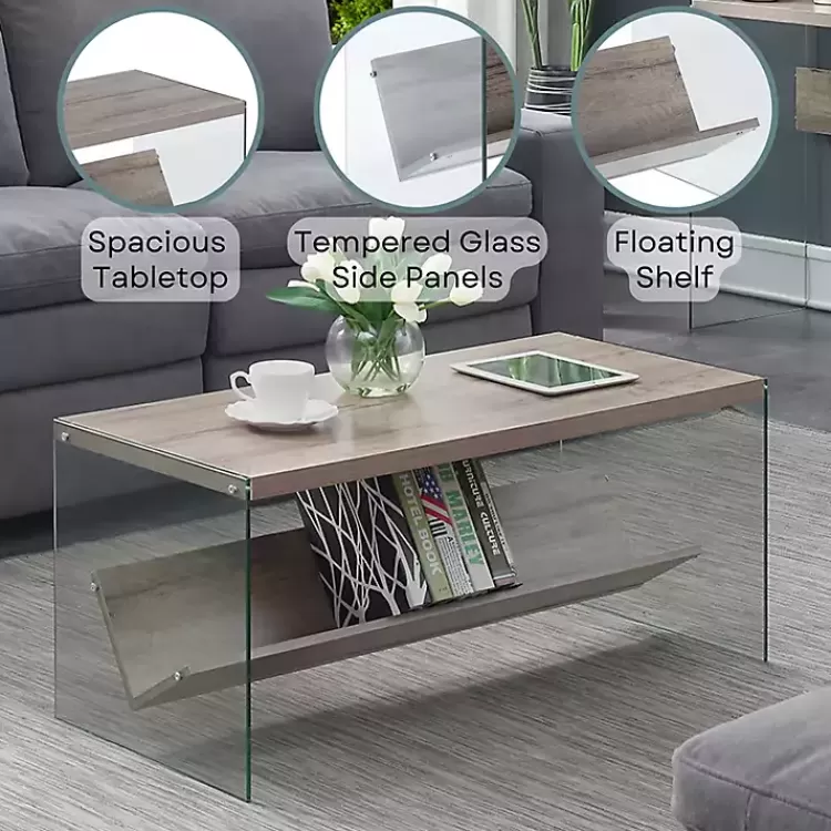 natural_soho_glass_coffee_table_with_v_shelf_2.webp Natural Soho Glass Coffee Table with V Shelf>Kirklands Home Best Sale