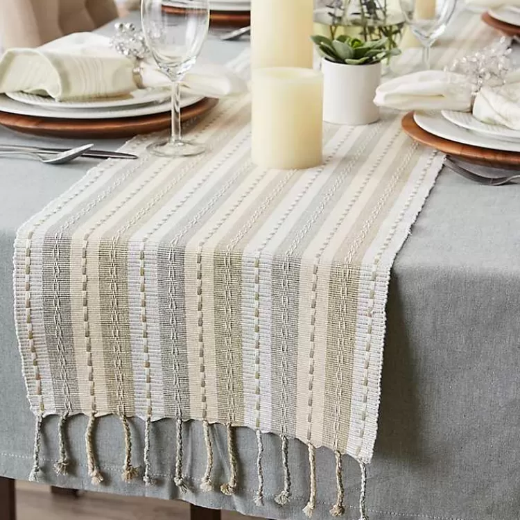 natural_tonal_stripe_table_runner_5.webp Natural Tonal Stripe Table Runner>Kirklands Home Store
