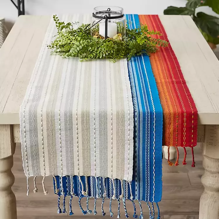 natural_tonal_stripe_table_runner_9.webp Natural Tonal Stripe Table Runner>Kirklands Home Store