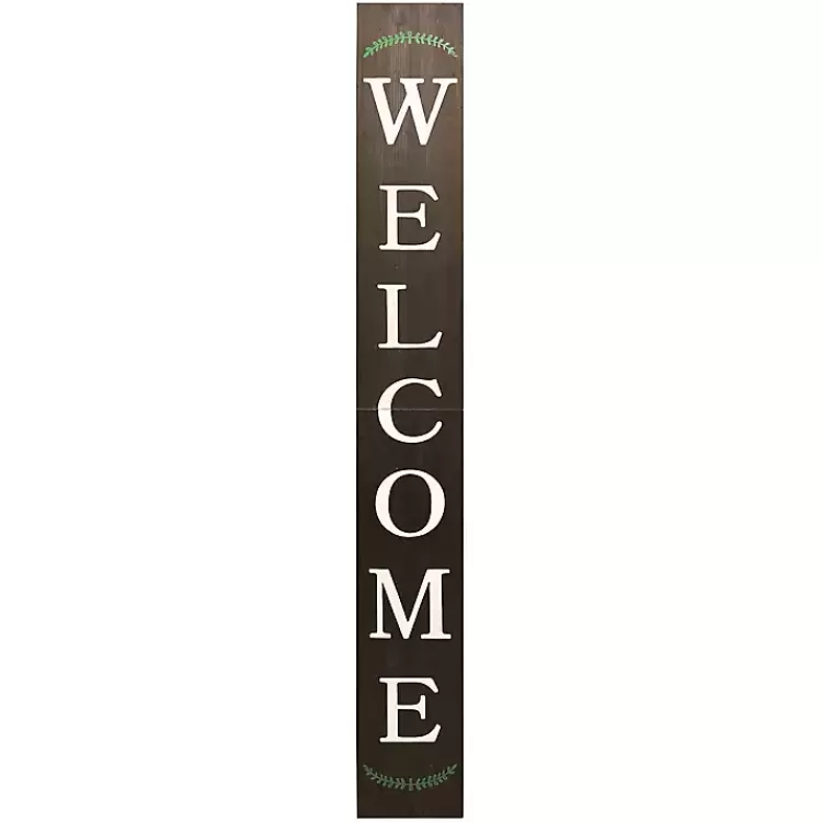 Natural Welcome Laurel Porch Board>Kirklands Home Clearance