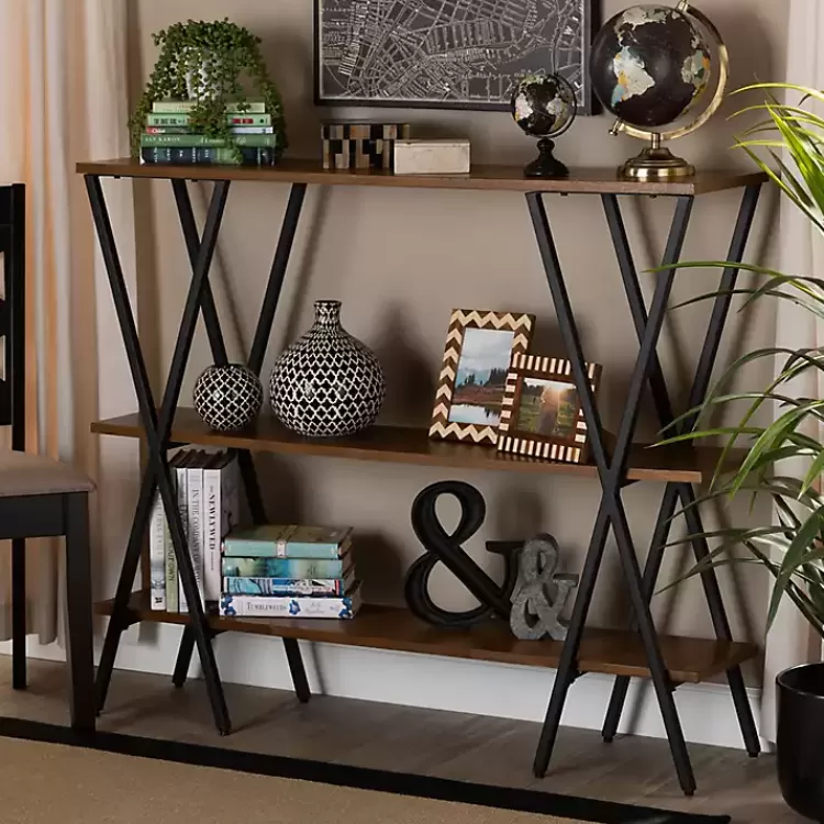 natural_wood_and_metal_tier_console_table_4.webp Natural Wood and Metal 3-Tier Console Table>Kirklands Home New