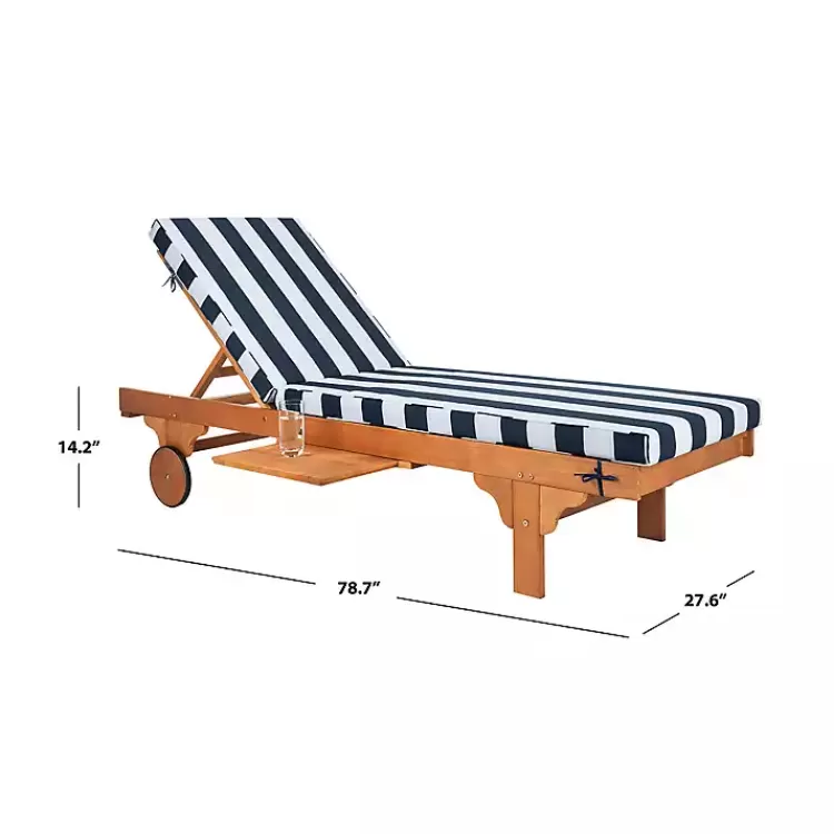 natural_wood_chaise_with_table_and_striped_cushion_4.webp Natural Wood Chaise with Table and Striped Cushion>Kirklands Home Store