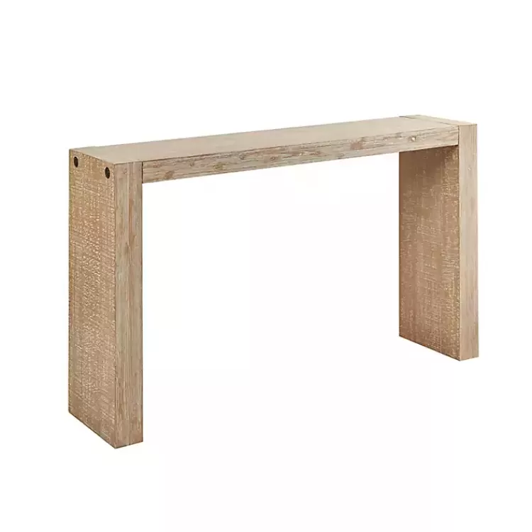 Natural Wood Frame Console Table>Kirklands Home Online