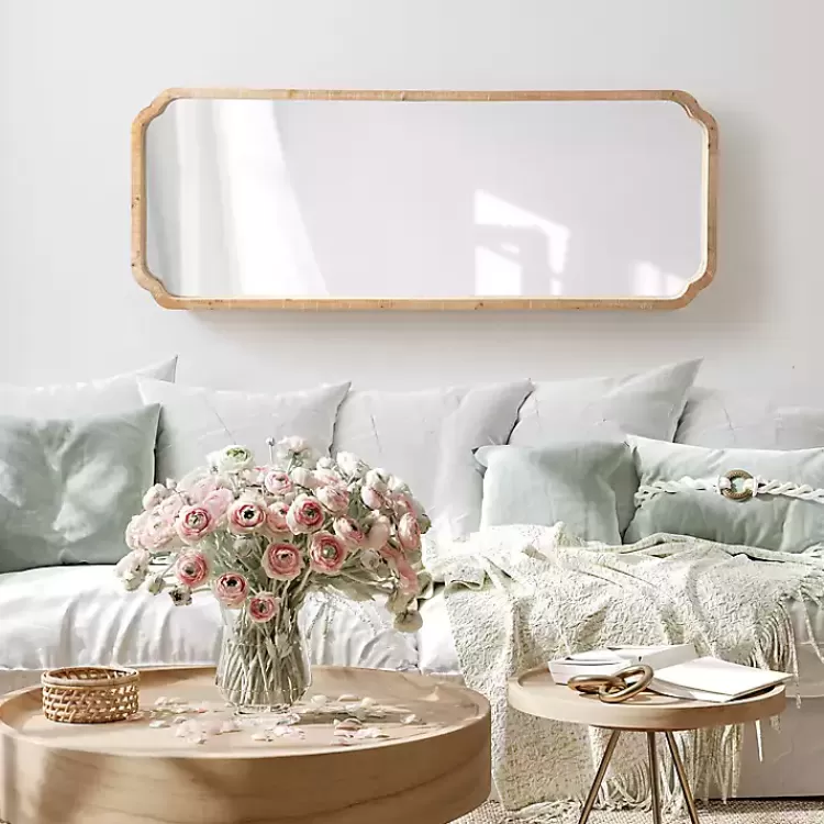 Natural Wood Marston Wall Mirror>Kirklands Home Store