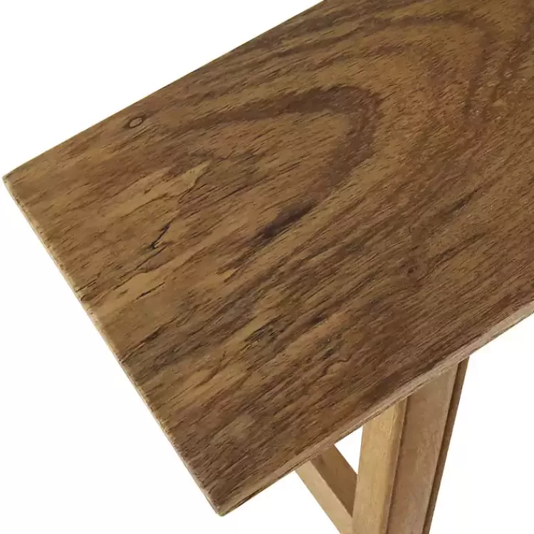 natural_wood_narrow_rustic_bench_4.webp Natural Wood Narrow Rustic Bench>Kirklands Home Best