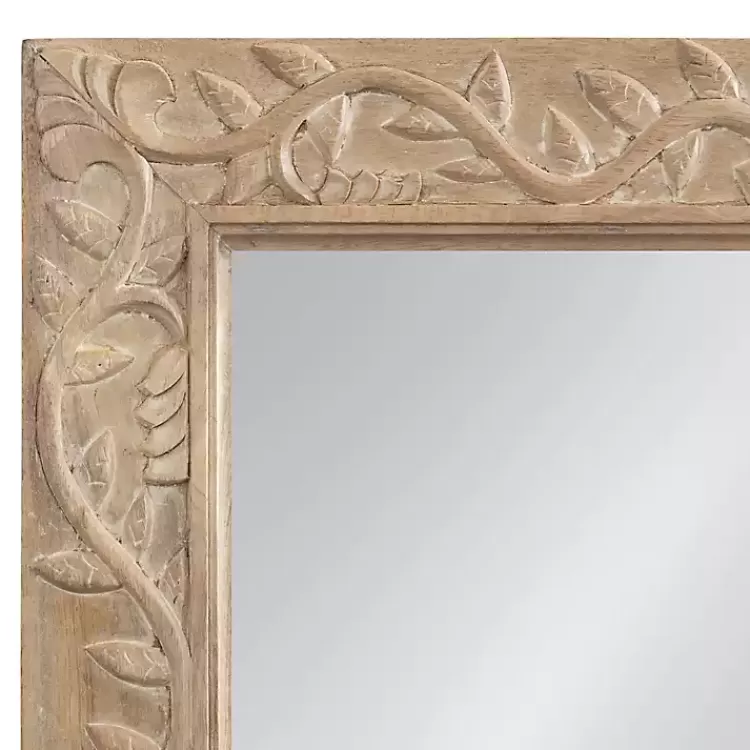 natural_wood_ornate_carved_wall_mirror_3.webp Natural Wood Ornate Carved Wall Mirror>Kirklands Home Store