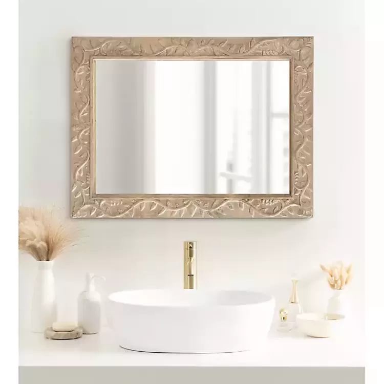natural_wood_ornate_carved_wall_mirror_6.webp Natural Wood Ornate Carved Wall Mirror>Kirklands Home Store