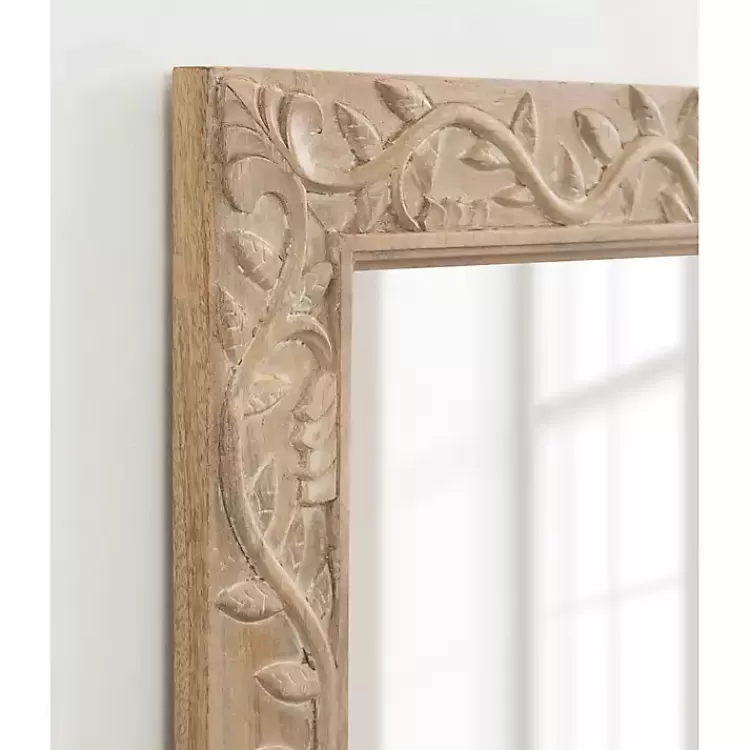 natural_wood_ornate_carved_wall_mirror_7.webp Natural Wood Ornate Carved Wall Mirror>Kirklands Home Store