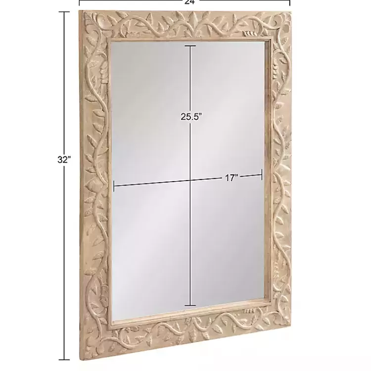 natural_wood_ornate_carved_wall_mirror_9.webp Natural Wood Ornate Carved Wall Mirror>Kirklands Home Store