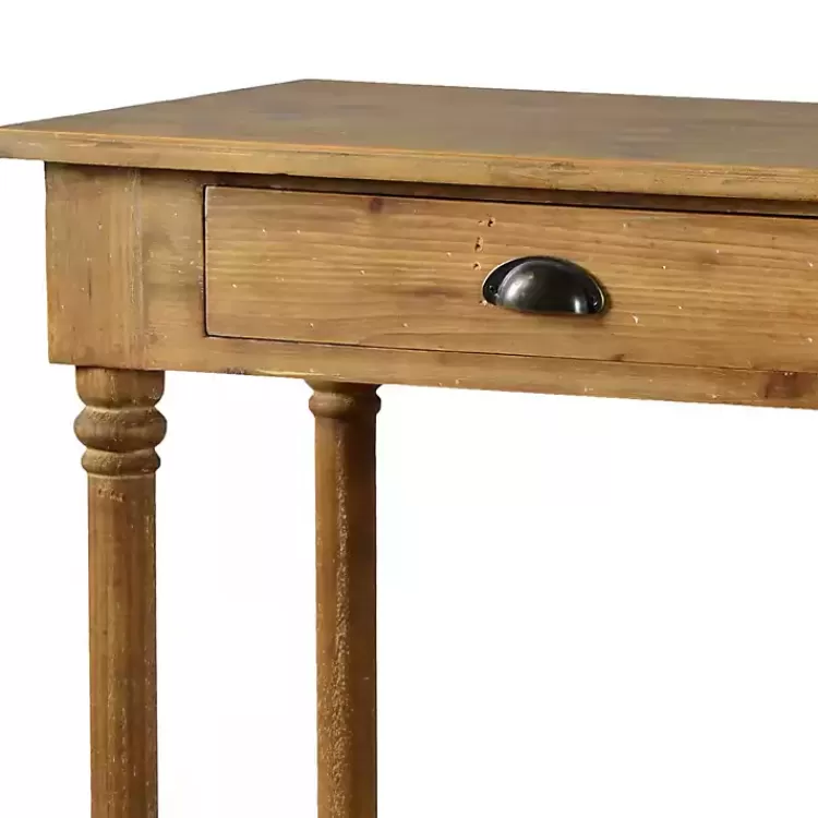 Natural Wooden 2-Drawer Console Table>Kirklands Home Flash Sale