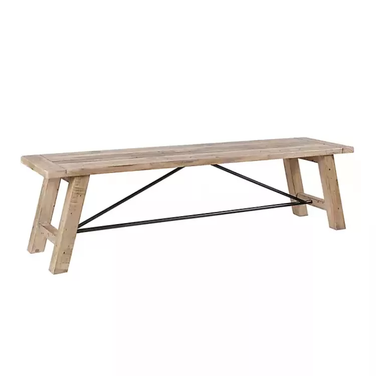 Natural Wooden Sonoma Dining Bench>Kirklands Home Best
