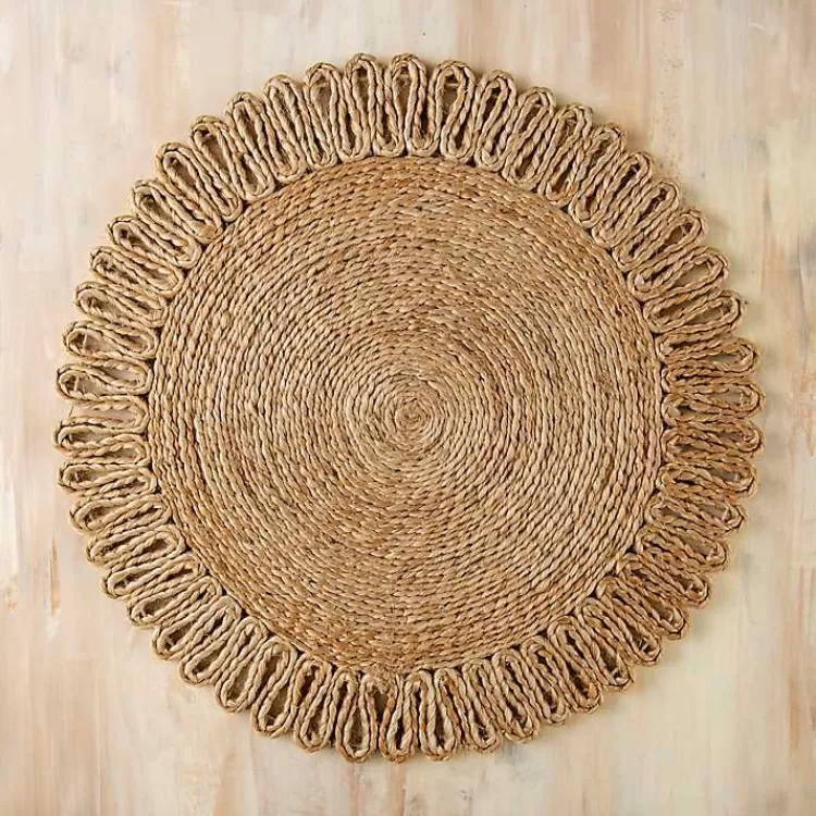 Natural Woven Jute Placemat>Kirklands Home New