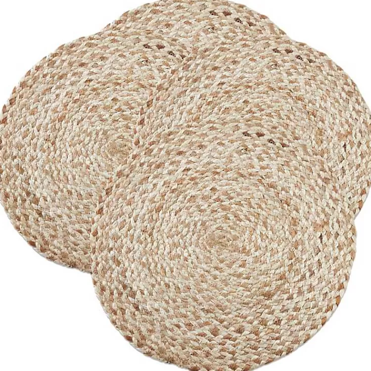 Natural Woven Jute Placemats, Set of 4>Kirklands Home New