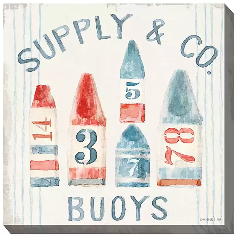 Nautical Supply Outdoor Canvas Art Print>Kirklands Home Store
