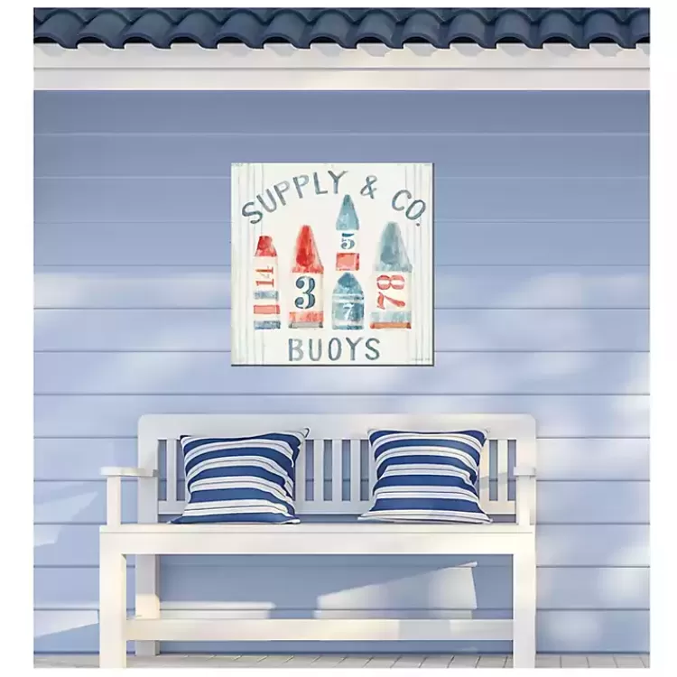 Nautical Supply Outdoor Canvas Art Print>Kirklands Home Store