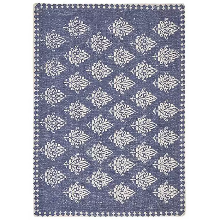 Navy and White Decorative Placemats, Set of 4>Kirklands Home Cheap