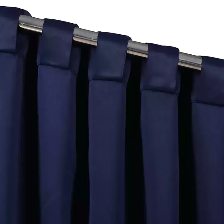 navy_back_tab_blackout_curtain_panel_set__in_3-1.webp Navy Back Tab Blackout Curtain Panel Set, 63 in.>Kirklands Home Hot