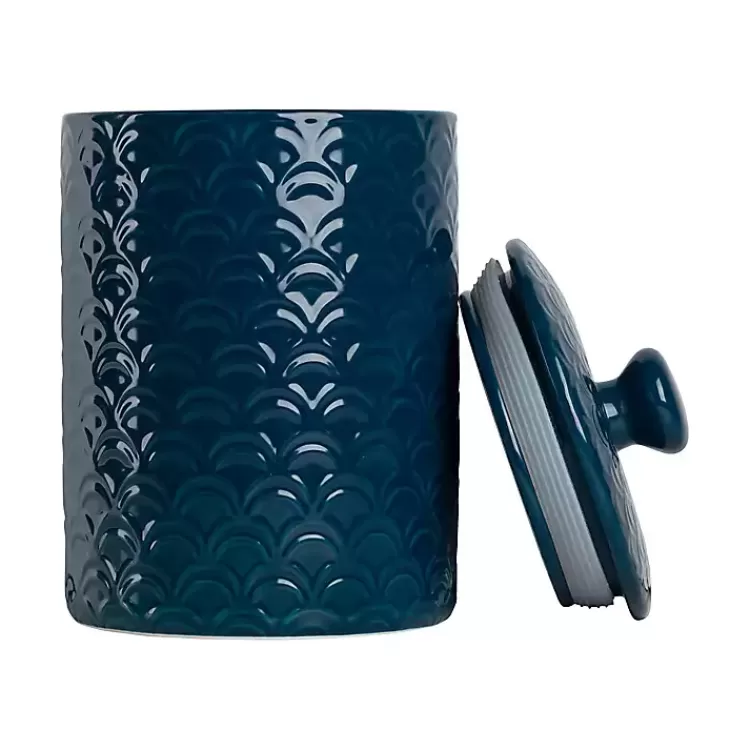 navy_blue_atlantic_ceramic_canisters_set_of__2.webp Navy Atlantic Ceramic Canisters, Set of 3>Kirklands Home Best Sale